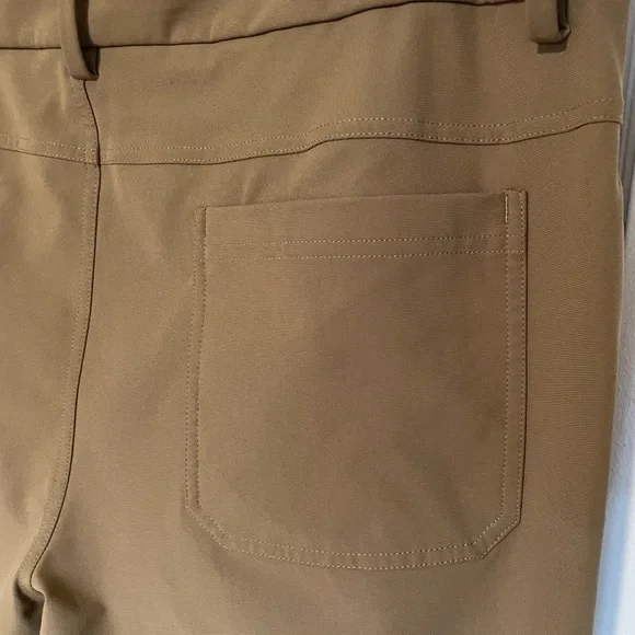 LULULEMON ‘ABC’ Anti Ball Crushing Classic-Fit Pants Brown Artifact Men’s 40 - Picture 11 of 13